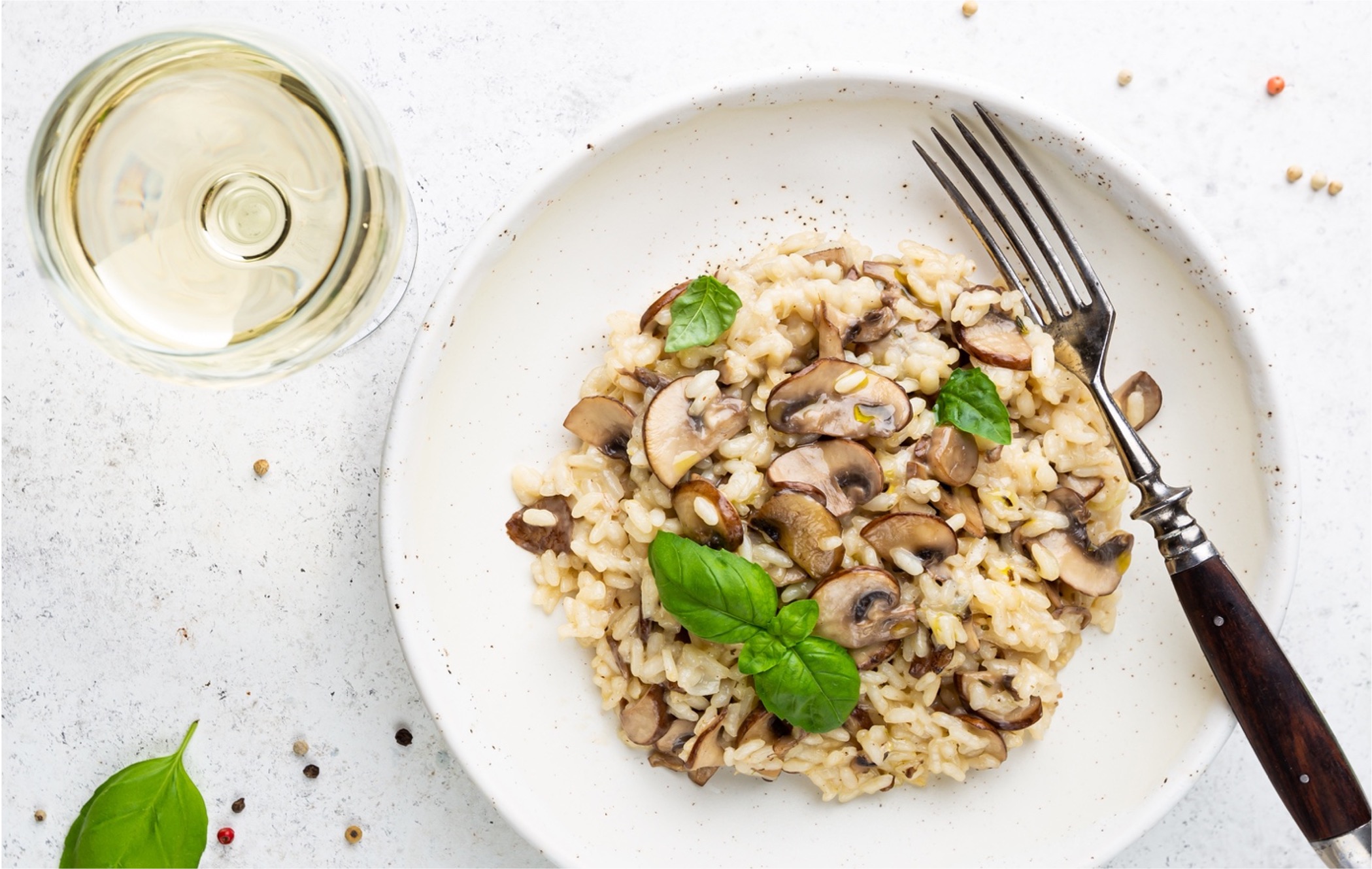 Mushroom Risotto - Z. Alexander Brown